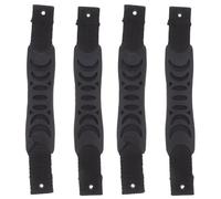 Toddmomy 4 Maniglie per Il Trasporto del Kayak: Maniglie in Nylon Resistente per Canoa Tandem, pagaia, tavola da Paddle, Accessori di Ricambio per Canoa - Nero