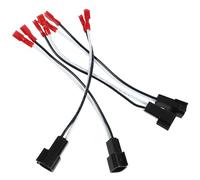 Toddmomy 4 pezzi Adattatore Cablaggio Altoparlante Auto in Plastica Robusta Connettore Pin per Filo Audio Installazione Facile per Migliorare Impianto Sonoro Veicoli