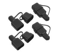 Toddmomy 4 Pezzi Coperchi Protettivi Impermeabili per Connettori Elettrici Cable Compatibili con Stile a Due Tappi Antipolvere per Presa Trailer Seconda Generazione 4 Pezzi