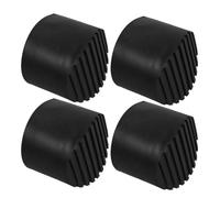 Toddmomy 4 Pezzi Copripiedi in Gomma Antiscivolo per Scale Estensibili, Tappetini Rotondi 64 Mm per Protezione Pavimenti e Stabilità su Superfici Multiple, Accessori Leggeri e Portatili