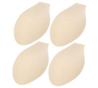 Toddmomy 4 Pezzi Cuscinetti in Spugna Perforata per Biancheria Intima Maschile, Tessuto Poliestere Durevole, Forma U, Supporto Discreto per Attività Sportive e Abbigliamento Casual