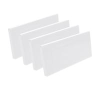 Toddmomy 4 Pezzi Piastra di Copertura in Plastica Bianca per Scatole Elettriche Tipo 118, Design Versatile e Installazione Facile, per Protezione Prese e Giunzioni Elettriche