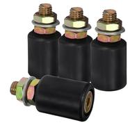 Toddmomy 4 Pezzi Rulli per Cancello Scorrevole in Nylon 30X40 MM Ruote Guida Resistenti per Porta Rotaia Pezzi di Ricambio Pratici per Porte Scorrevoli e Binari