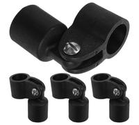 Toddmomy 4 Pezzi Tappo Terminale per Tendalino Barca in Nylon Nero 25mm | Strutture Marine, Raccordo Leggero e Resistente Agli Strappi, Protezione Uv, Uso in Ambienti Nautici