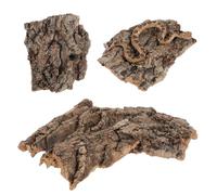 Toddmomy 4 Pezzi Terrario Corteccia Di Sughero Rettile Corteccia d'Albero Tartaruga Piattaforma Arrampicata Rettili Nascondere Corteccia Arrampicata (Forma Casuale)