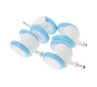 Toddmomy 4 Ruote per Gomma Plastica Accessori Infantili Resistenti e Facili Montare per Carrozzina e