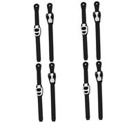 Toddmomy 4 Set Cinghie Regolabili Per Scarpe Pattinaggio Fibbia Resistente E Sostituzione Per Roller Skate Cinturini Professionali Per Accessori Duraturi 2 * 4