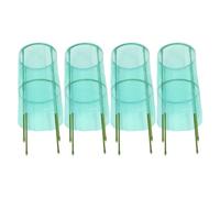 Toddmomy 4 Set protettori delle Piante in Gabbia Copertura per Piante da Giardino Antivento del Giardiniere Copertura vegetale del Letto Green