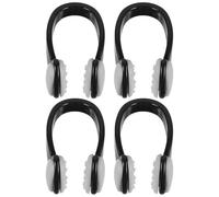 Toddmomy 4 Tappi nasali per Il Nuoto: Clip nasali Impermeabili per Il Nuoto - Protezioni in Silicone per Sport Acquatici in Piscina, lezioni di - Morsetti per Immersioni