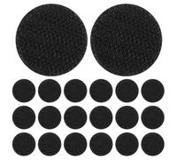 Toddmomy 40 pezzi di punti adesivi con, monete di fissaggio autoadesive resistenti da 2,5 cm/1", cerchi di montaggio adesivi per poster, foto, tende, tappeti