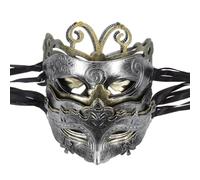 Toddmomy 40 Pezzi Maschera da Festa in Vintage in Plastica per Cosplay | Strap Regolabile, Riutilizzabile, per Party e Feste in Casa, Aspetto Bello, Colore che Non Sbiadisce
