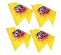 Toddmomy 4pezzi Bandiere Per Triangolare Visibilità Per e Anziani Facile Installare Colore Giallo Per Maggiore Circolazione