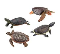 Toddmomy 4pezzi Figurine Tartarughe Realistiche Set Per Decorazioni Regali e Accessori Per Domestici