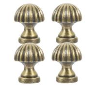 Toddmomy 4pezzi Pomelli Lampada in Vintage Cappucci Decorativi per Paralume Accessori per Lampade da Tavolo e Piantana Finitura Bronzo Antico Design Retrò
