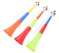 Toddmomy 4pezzi Tromba Telescopica Per Corno Per Sportivi e Concerti Fortissimo Colori Facile Usare