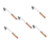 Toddmomy 5 Pezzi Strumento Manuale di rimozione del Weeder sradicamento estrattore Staccabile sarchiatore per Erbacce Utensili Mano di Giardinaggio di Nuovo attrezzo a forchetta per diserbo