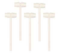 Toddmomy 5 Pz Martellante Martellante Martello Martello Per Giocattoli a Martello Che Colpiscono Il Legno Martelli Per Bambini in Legno Colpire Il Martello Bambù Di Legno Granchio Bambino