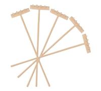 Toddmomy 5 Rastrello Miniatura da Giardino Set per Decorazioni Zen e Cerimonia Del Tè Strumenti per Creare Design Unici nel Tuo Giardino Sabbia
