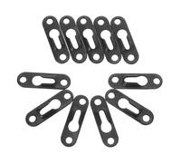 Toddmomy 50 Pezzi Ganci per Cornici in Metallo con Fissaggi Supporto Robusto per Opere d'Arte Pesanti Staffe Nascoste per Appendere Poster e Decorazioni Murali Facile Installazione Sicura