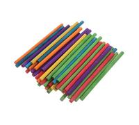 Toddmomy 50 Ritmici Legno Colorati per Strumenti Percussione Tondi Sicuri per Attività Musicali Educative e Scuola