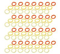 Toddmomy 500pezzi Elastici per Capelli per Ragazzo Ragazza senza Pieghe Elastici per Coda di Cavallo per Ragazzo Ragazza Accessori per Capelli Morbidi ad Alta Elasticità