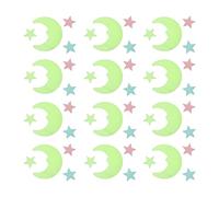 Toddmomy 52 Adesivi Murali Luminosa con e Decorazioni per Soffitti e Camere Dei Glow in The Dark Materiale Resistente Atmosfera Magica per La Tua Casa
