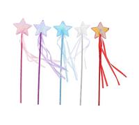 Toddmomy 5pezzi Bacchette Fairy Per Per Compleanno e Cosplay Per Halloween e Festivi