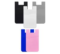 Toddmomy 5pezzi Porta Carte Autoadesivi Piccole per Telefono Custodia Portafoglio Comoda e Pratica Adatta Carte di Credito e Documenti