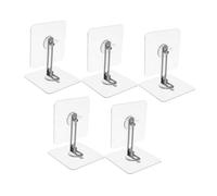 Toddmomy 5sets Cinghie Antiribaltamento Per Mobili Fissaggio Sicuro Per Armadi e Librerie Installazione Facile Senza Trapano Trasparenti Per Protezione e Sicurezza Domestica