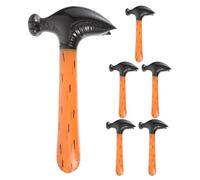 Toddmomy 6 Giocattoli gonfiabili a Forma di Martello: in Legno, gonfiabili a Forma di Martello per Bambini, Decorazioni per Feste in Piscina, Divertimento in Acqua da Bagno