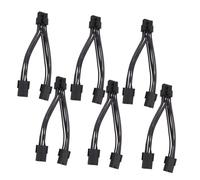 Toddmomy 6 pezzi Cavo Alimentazione GPU Pin Doppio Pin Pcie Adattatore Alimentatore Scheda Video Collegamento Facile e Compatibile per Upgrade Gaming