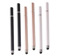 Toddmomy 6 Pezzi Penne Stilo Touch Screen Capacitive Punta Fine per Tablet e Smartphone Design Ergonomico Leggero per Disegno e Scrittura Digitale Compatibili con Schermi Touch Capacitivo