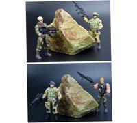 Toddmomy 6 Soldatini Militari in Plastica Modelli Forze Speciali per Giocattoli Interattivi Educativi per Ragazzi e Ragazze Figure Militari per Giochi Ruolo e Coordinazione Manuale