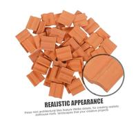 Toddmomy 60 Realistic DIY Micro Landscape Tiles For Dollhouse Table Architectural Model Building And Craft Projects