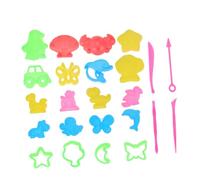 Toddmomy 64pezzi Stampo Spaziale in Plastilina Per Ragazzo Ragazza Ragazza Kit Gioco La Sabbia Accessori Creativi Per Uso in Spiaggia o Giardino