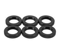 Toddmomy 6pezzi Dado di Conversione per Vite del Treppiede Adattatore per Montaggio Supporto per Microfono Dado Adattatore per Vite del Treppiede Supporto per Microfono Convertitore