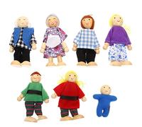 Toddmomy 7Pezzi da Marionette Immaginativo Giocattoli Educativi per Attività Fantasiose e Relazioni Genitore