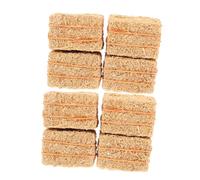 Toddmomy 8 Miniature Bale per Decorazioni Autunnali Accessori per Casa delle e Progetti da Te Realistici e Leggeri per Composizioni Scene Miniature