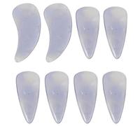 Toddmomy 8 pezzi di chiodi riutilizzabili per guzheng cinese - Accessorio di ricambio per a forma di doppio per principianti - Plettri per dita per festival, lezioni, prove, viola