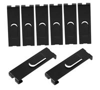 Toddmomy 8 pezzi Ganci da Parete in Metallo per Pannelli Griglia da Design Incasso Antiscivolo Supporto Robusto per Cornici e Oggetti Vari Adatti Uso Domestico e Commerciale