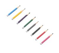 Toddmomy 8pezzi Miniature Colored Pencils for Dollhouse Decor Props for Creative Office and Home Environments