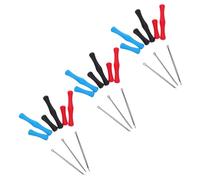Toddmomy 9 Silicone Finger Sleeves Archery Finger Guard with Roller for Beginners Ergonomic Bowstring Protection Tabs for Recurve And Straight Pull Bows Comfortable Shooting Practice