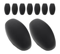 Toddmomy 9pezzi Sassofono Contralto Supporto in Plastica Accessori per Sassofono Protezioni per Dita Nere Adatto per Contralto Tenore Soprano e Strumenti Musicali Tastiera Palmare