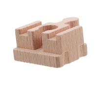 Toddmomy Accessori Per Binari Binario Corto Dritto Adattatori Per Binari Ferroviari in Legno Accessori Per La Tavola Del Treno Adattatore Per Binario Rotaie Giocattoli Da Treno Di Legno