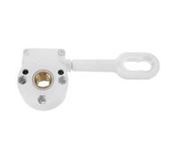 Toddmomy Accessorio in Lega di Alluminio per Azionamento da Sole Retrattile Manovella, Parte di Ingranaggio a Vite senza Fine per Pensiline da Esterno, Regolabile e Resistente a Vento