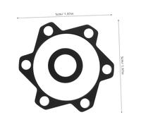Toddmomy Adattatore per Bici Spacer per Montaggio Freno Disco Conversione Thru Axle da Non-boost Boost Compatibile con Forcella Mountain Bike Migliora Allineamento e Stabilità Freni
