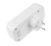 Toddmomy Adattatore Presa Europeo Compatto con Prese e Porte USB Multipresa USB da Parete per Viaggi e Uso Domestico Convertitore Salvaspazio