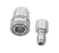 Toddmomy Adattatore Pump Discussione Connettore Rapido Racconti a Pressione Disconnessione Raccordo Rapido per Idropulitrice Inossidabile