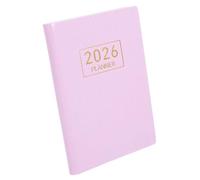 Toddmomy Agenda Design con Tascabile per Pu Mini Rosa 2026 e Copertina Compatto Rilegatura Robusta Un'esperienza di Scrittura Pulita, come Regalo di Compleanno