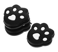 Toddmomy Ammortizzatori a Fiore per Racchette da Tennis, Set da 3 Pezzi in Silicone Nero, Smorzatori di Vibrazioni Antishock per Comfort Braccio Durante Gioco